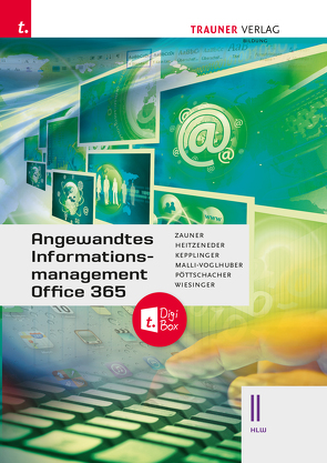 DigitalWerkstatt, Angewandtes Informationsmanagement II HLW Office 365 E-Book Solo von Heitzeneder,  Andrea, Kepplinger,  Elke, Malli-Voglhuber,  Claudia, Pöttschacher,  Eva Christina, Wiesinger,  Hubert, Zauner,  Doris