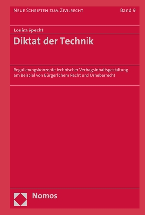 Diktat der Technik von Specht,  Louisa