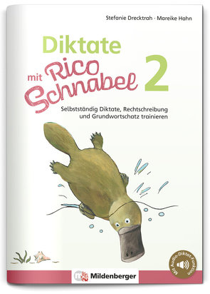 Diktate mit Rico Schnabel, Klasse 2 von Drecktrah,  Stefanie, Hahn,  Mareike