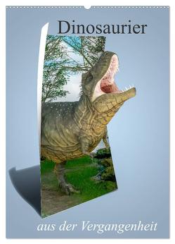Dinosaurier aus der Vergangenheit (Wandkalender 2024 DIN A2 hoch), CALVENDO Monatskalender von Gaymard,  Alain