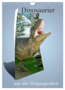 Dinosaurier aus der Vergangenheit (Wandkalender 2024 DIN A4 hoch), CALVENDO Monatskalender von Gaymard,  Alain