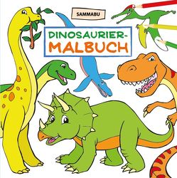 Dinosaurier-Malbuch von Edition,  Sammabu
