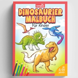 Dinosaurier Malbuch für Kinder von Ludwig,  David