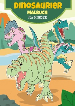 Dinosaurier-Malbuch von Schuck,  Melina