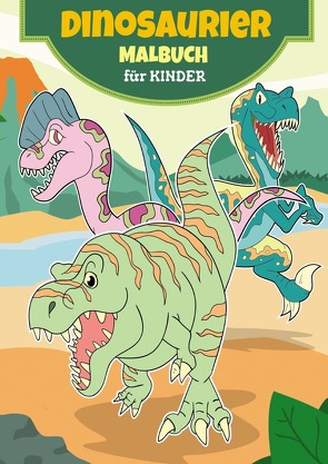 Dinosaurier-Malbuch von Schuck,  Melina