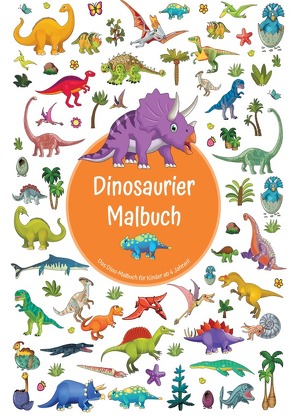 Dinosaurier-Malbuch von Schuck,  Melina
