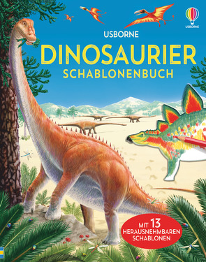 Dinosaurier Schablonenbuch von Kushii,  Tetsuo, Pearcey,  Alice