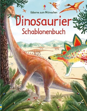 Dinosaurier Schablonenbuch von Kushii,  Tetsuo, Pearcey,  Alice