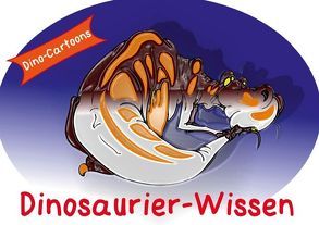 Dinosaurier–Wissen / Cartoon Posterbuch (Tischaufsteller DIN A5 quer) von Stanzer,  Elisabeth