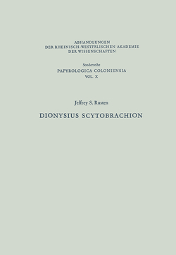 Dionysius Scytobrachion von Rusten,  Jeffrey S.
