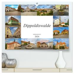 Dippoldiswalde Impressionen (hochwertiger Premium Wandkalender 2024 DIN A2 quer), Kunstdruck in Hochglanz von Meutzner,  Dirk