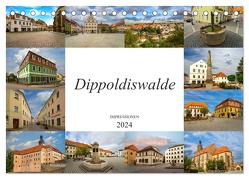 Dippoldiswalde Impressionen (Tischkalender 2024 DIN A5 quer), CALVENDO Monatskalender von Meutzner,  Dirk