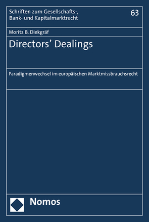 Directors‘ Dealings von Diekgräf,  Moritz B.