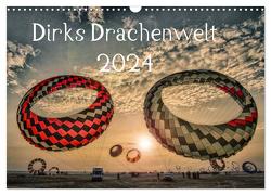 Dirks Drachenwelt (Wandkalender 2024 DIN A3 quer), CALVENDO Monatskalender von Bartschat,  Dirk