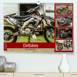 Dirtbikes – pure technique (Premium, hochwertiger DIN A2 Wandkalender 2022, Kunstdruck in Hochglanz) von Fitkau Fotografie & Design,  Arne