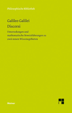 Discorsi von Dellian,  Ed, Galilei,  Galileo