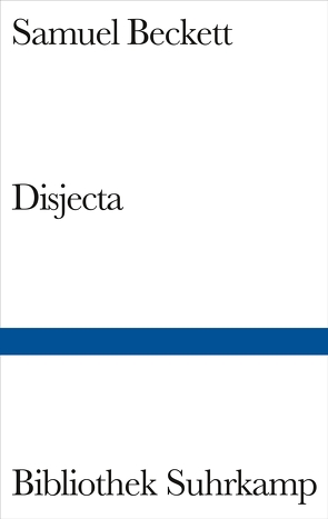 Disjecta von Beckett,  Samuel, Cohn,  Ruby, Held,  Wolfgang