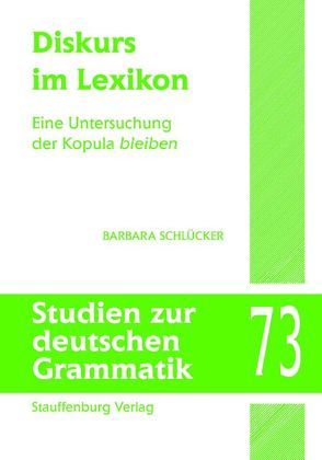 Diskurs im Lexikon von Schlücker,  Barbara