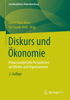 Diskurs und Ökonomie von Diaz-Bone,  Rainer, Krell,  Gertraude