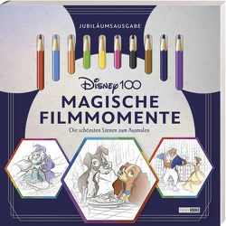 Disney 100: Magische Filmmomente – Die schönsten Szenen zum Ausmalen von Disney, Panini
