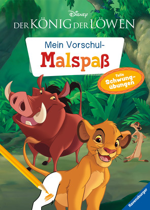 Disney Der König der Löwen: Mein Vorschulmalspaß. Tolle Schwungübungen von The Walt Disney Company