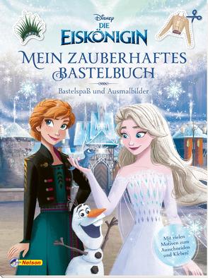 Disney Die Eiskönigin: Mein zauberhaftes Bastelbuch – Bastelspaß und Ausmalbilder! von Disney,  Walt