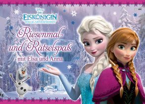 Disney Die Eiskönigin: Riesenmal- und Rätselspaß