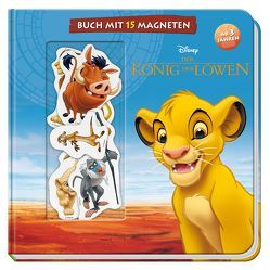 Disney König der Löwen: Buch mit 15 Magneten