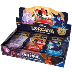 Disney Lorcana Trading Card Game: Das Erste Kapitel – Booster Display mit 24 Booster Packs (Deutsch)