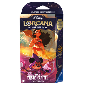 Disney Lorcana Trading Card Game: Das Erste Kapitel – Starter Deck Bernstein und Amethyst (Deutsch)