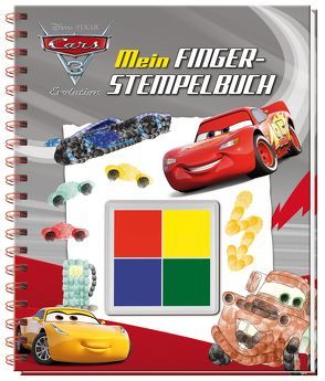 Disney Pixar Cars 3 Mein Fingerstempelbuch