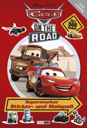 Disney PIXAR Cars On The Road: Superstarker Sticker- und Malspaß von Panini