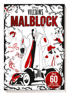 Disney Villains: Malblock: über 60 schaurig-schöne Motive zum Ausmalen von Panini