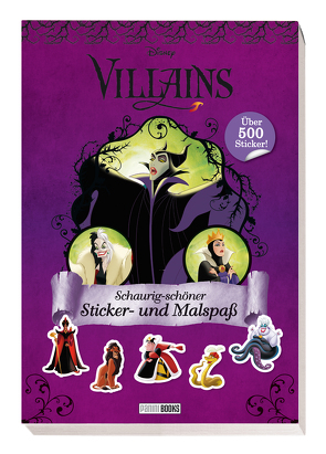 Disney Villains: Schaurig-schöner Sticker- und Malspaß von Panini