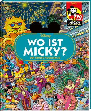 Disney: Wo ist Micky? – Wimmelbuch mit Micky Maus von Disney,  Walt, Steindamm,  Constanze