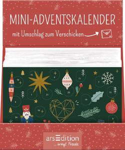 Display Mini-Adventskalender mit Umschlag zum Verschicken von Weuffel,  Vanessa