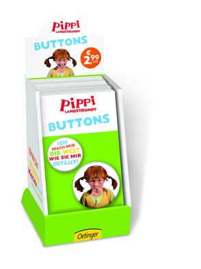 Display Pippi (Film) Buttons von Lindgren,  Astrid