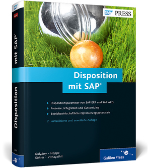 Disposition mit SAP von Gulyássy,  Ferenc, Hoppe,  Marc, Köhler,  Oliver, Vithayathil,  Binoy
