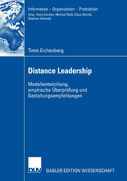 Distance Leadership von Eichenberg,  Timm, Steinle,  Prof. Dr. Claus