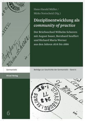 Disziplinentwicklung als „community of practice“ von Müller,  Hans-Harald, Nottscheid,  Mirko