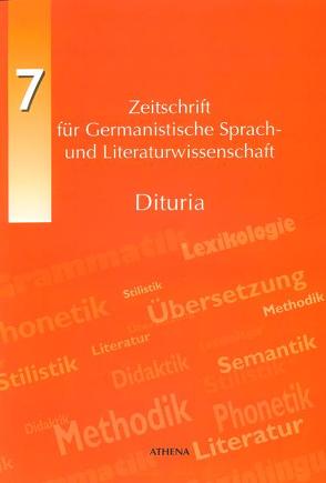 Dituria / Dituria von de Matteis,  Mario, Kadzadej,  Brikena-Zavalani, Riecke,  Jörg, Röhling,  Jürgen