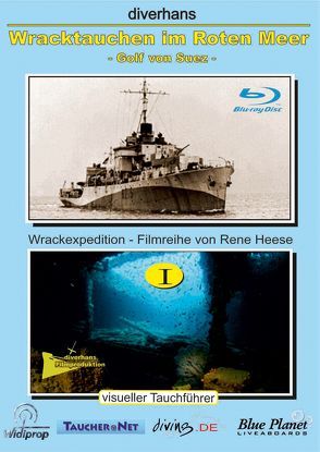 diverhans – Wracktauchen im Roten Meer (Golf von Suez) von Häckler,  Andreas, Heese,  René, Hiersche,  Astrid