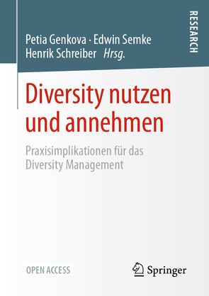 Diversity nutzen und annehmen von Genkova,  Petia, Schreiber,  Henrik, Semke,  Edwin