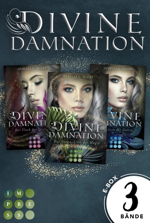 Divine Damnation: Sammelband der düster-romantischen Fantasy-Trilogie „Divine Damnation“ von Night,  Aurelia L.