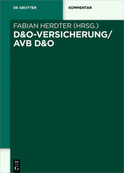 D&O-Versicherung/AVB D&O von Herdter,  Fabian