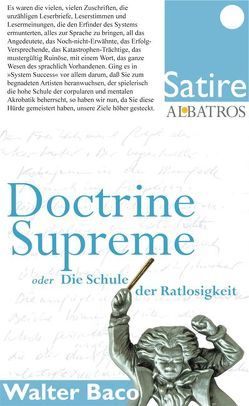 Doctrine Supreme von Baco,  Walter