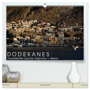 Dodekanes – Impressionen aus Kos, Kalymnos und Nisyros (hochwertiger Premium Wandkalender 2024 DIN A2 quer), Kunstdruck in Hochglanz von Manz,  Katrin