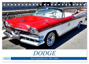 DODGE – Auto-Legenden der 50er Jahre (Tischkalender 2024 DIN A5 quer), CALVENDO Monatskalender von von Loewis of Menar,  Henning