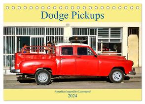 Dodge Pickups – Amerikas legendäre Lastenesel (Tischkalender 2024 DIN A5 quer), CALVENDO Monatskalender von von Loewis of Menar,  Henning