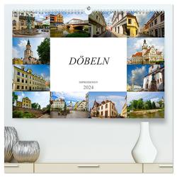 Döbeln Impressionen (hochwertiger Premium Wandkalender 2024 DIN A2 quer), Kunstdruck in Hochglanz von Meutzner,  Dirk